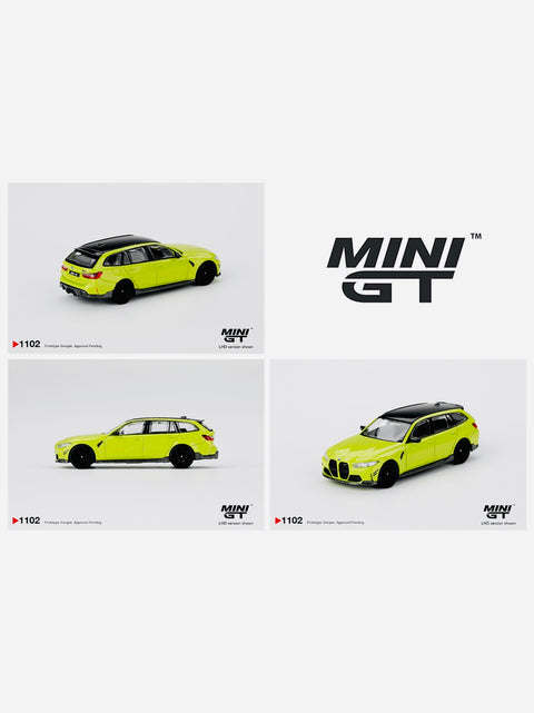 Mini GT BMW M3 M Performance Touring Sao Paulo Yellow #1102