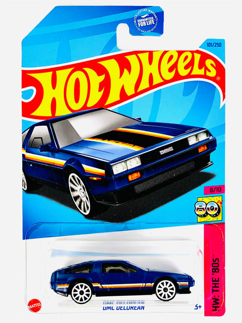 Hot Wheels HW: The 80's '80 DMC Delorean - Damaged Card/Blister