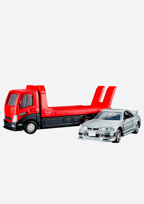 Tomica Premium PRM Transport Nissan Skyline GTR R33 Silver