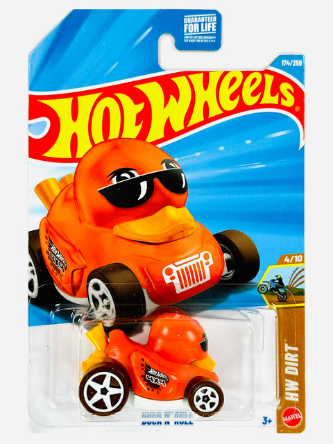 Hot Wheels HW Dirt Duck N' Roll (174/250) - Damaged Card/Blister