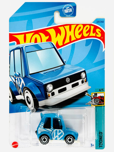 Hot Wheels Tooned Volkswagen Golf MK1 (221/250) - Damaged Card/Blister
