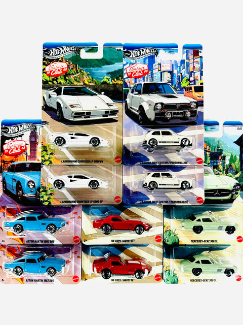 Hot Wheels 2026 Vintage Racing Club Factory Sealed Case B (4 Cases)