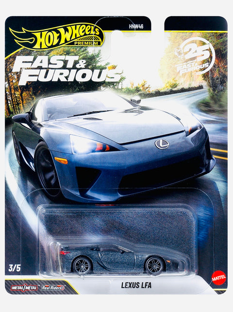 Hot Wheels 2026 Fast & Furious 25th Anniversary Case R Lexus LFA