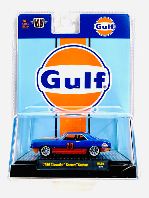 M2 Machines Hobby Exclusive 1969 Camaro Custom Gulf
