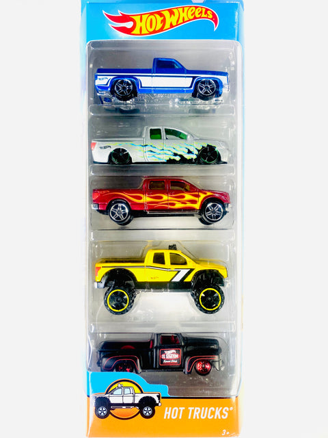 Hot Wheels Hot Trucks 5-Pack - Damaged Box
