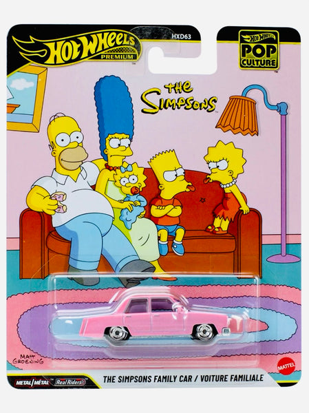 日本未発売!! シンプソン Hot Wheels Family Car Hot Wheels 2026 Pop Culture Case S The Simpsons Family Car