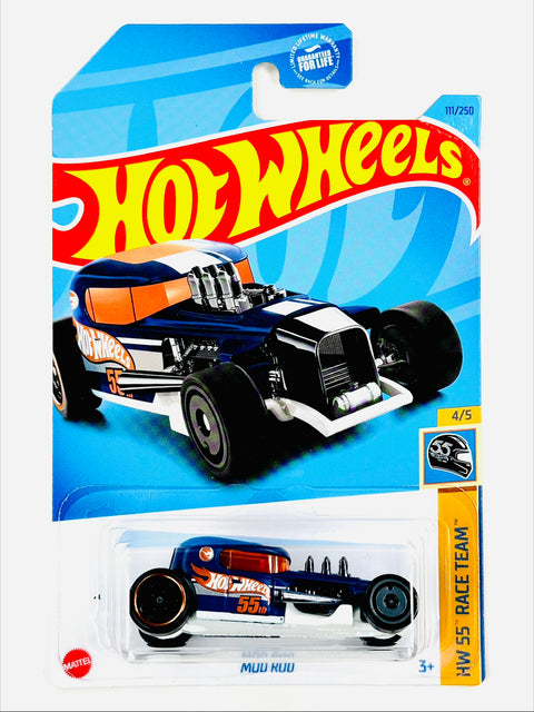 Hot Wheels HW 55th Race Team Mod Rod (111/250) - Damaged Card