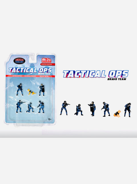 American Diorama Mijo Exclusive Tactical OPS SWAT Bravo Team