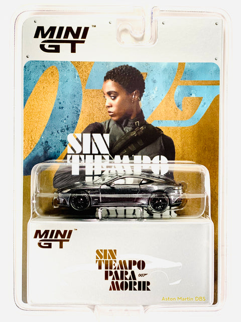 Mini GT Mijo Exclusive Aston Martin DBS James Bond 007 “No Time To Die” – Spanish Packaging #904