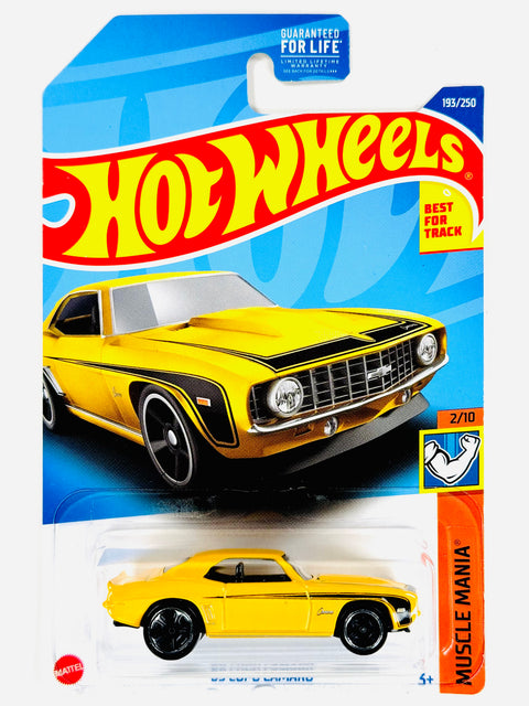 Hot Wheels Muscle Mania '69 Copo Camaro (193/250) - Damaged Card/Blister