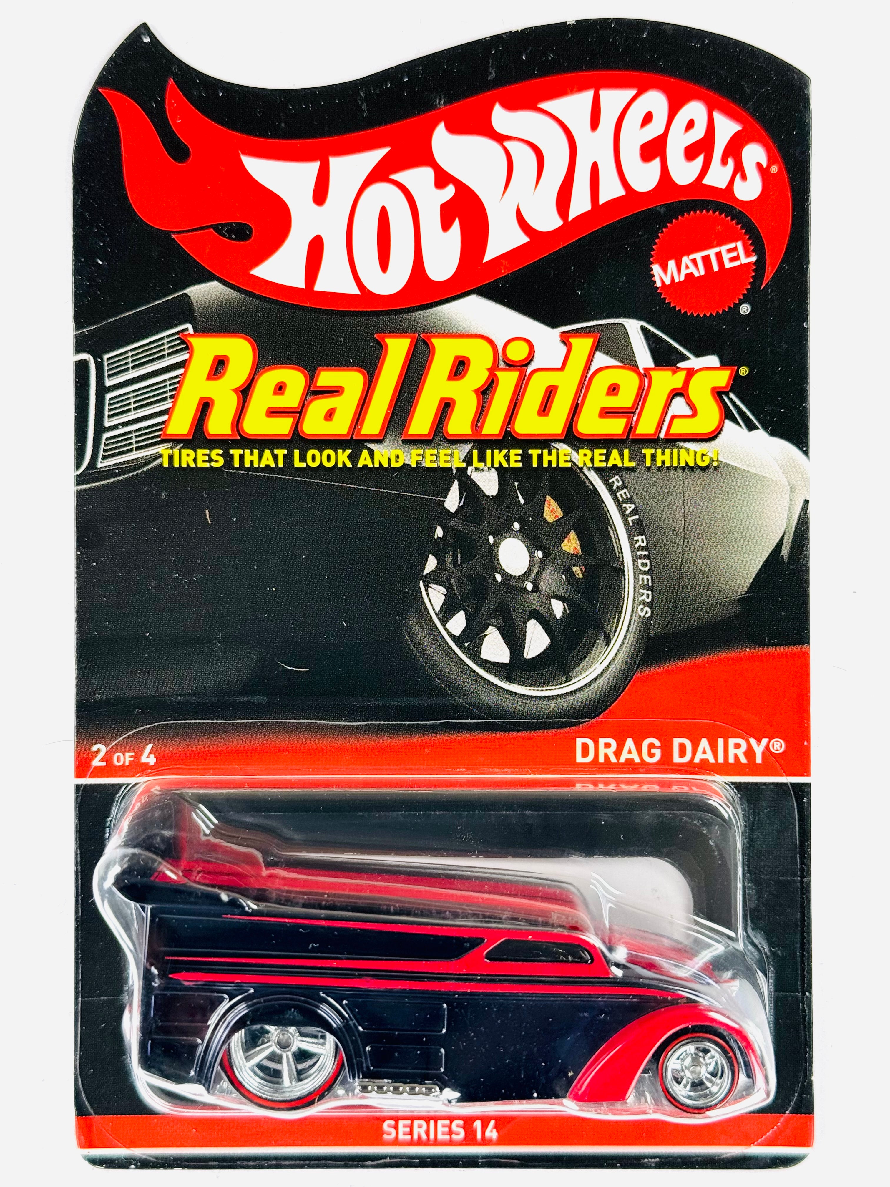 Hot Wheels Drag Dairy　ホットウィール　RLC Hot Wheels 2016 RLC Exclusive Real Riders Series 14 Drag Dairy