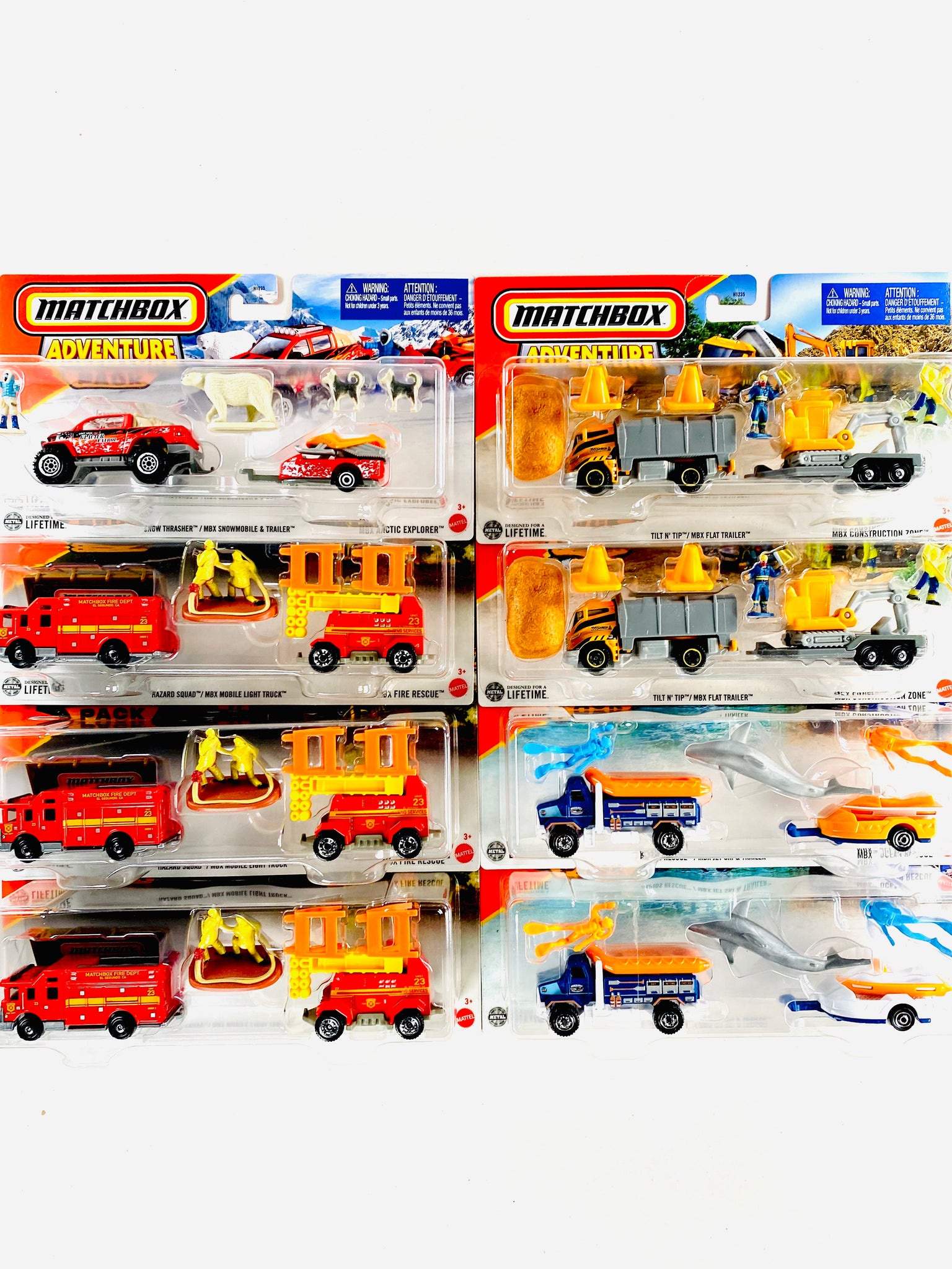 Matchbox 2025 Hitch and Haul Factory Sealed Case L (8 Cars) Jcardiecast