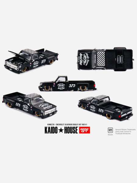 MINI GT 街道ハウス　シボレー　シルバラード Dually　チェイス Mini GT x Kaido House Collab Factory Sealed Chevrolet Silverado