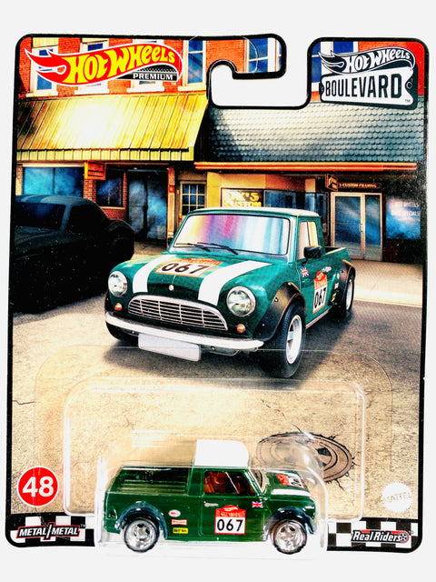 Hot Wheels 2022 Boulevard '67 Austin Mini Pickup - Damaged Card/Blister