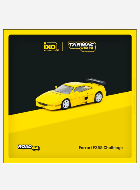 Tarmac Works Road 64 Ferrari F355 Challenge Yellow