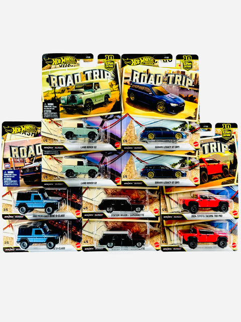 Hot Wheels 2026 Car Culture Road Trip Factory Sealed Case V (10 Cars)