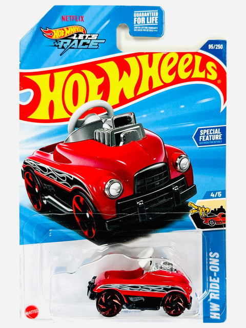 Hot Wheels HW Ride-Ons Pedal Driver (95/250) - Damaged Card/Blister