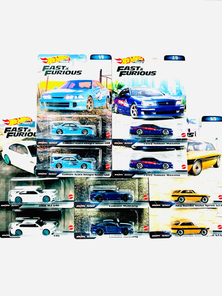 HOT WHEELS 2023 FAST & FURIOUS FACTORY SEALED CASE D (10 Cars) – Jcardiecast