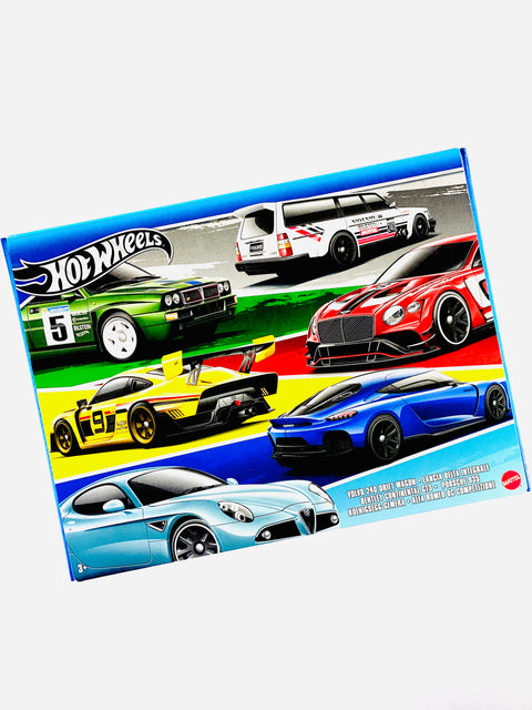 Hot Wheels 2024 European Themed Multipack 6 Cars - Damaged Box