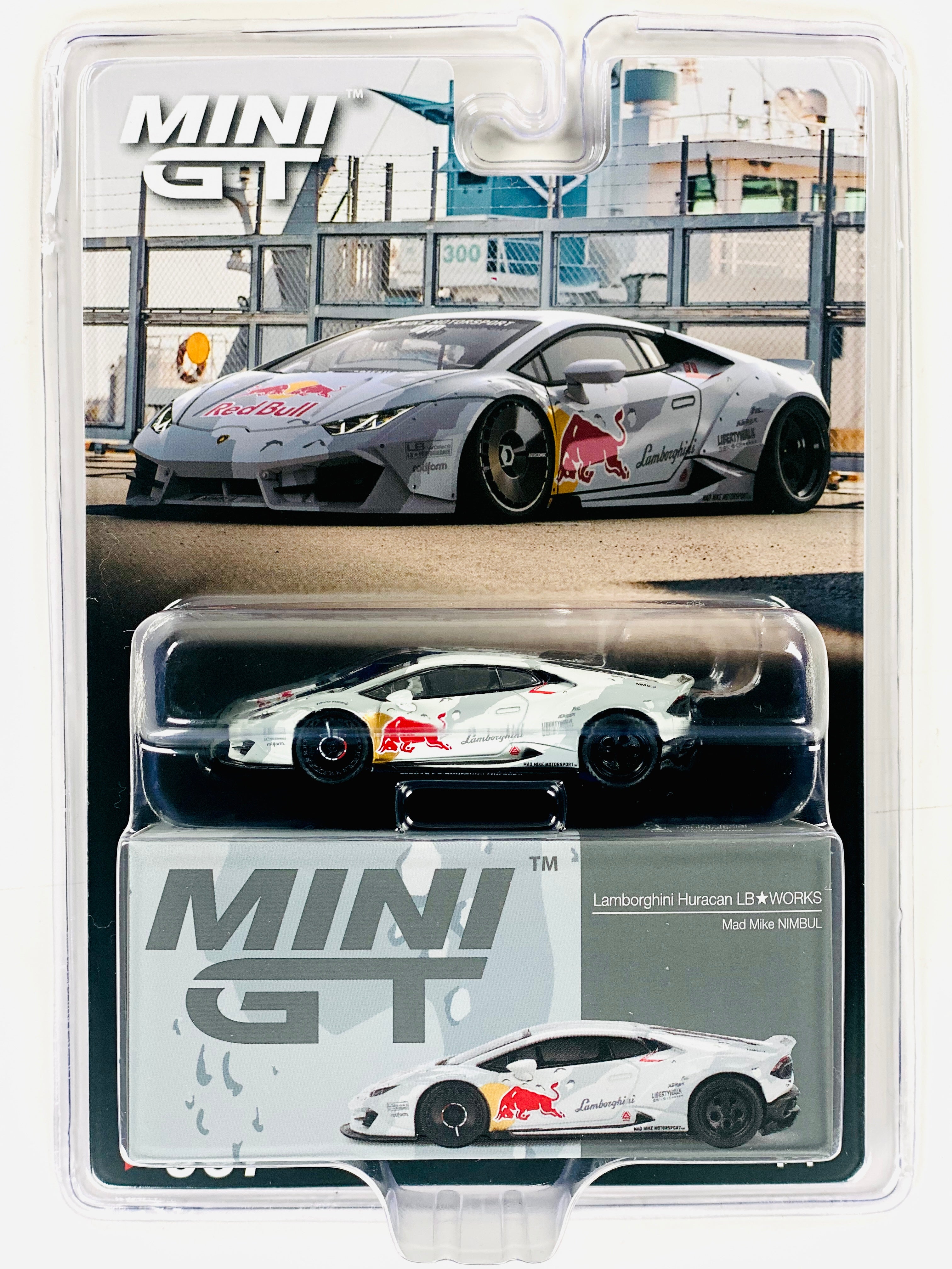Mini GT Lamborghini Huracan LB-WORKS ver. 2 Mad Mike NIMBUL #967
