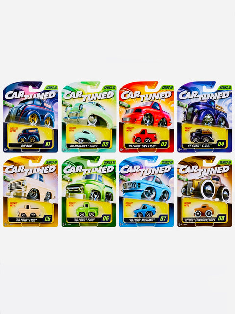 CarTuned 2026 Series 10 Mainline Assortment Factory Sealed Assortment Case (8 Cars)