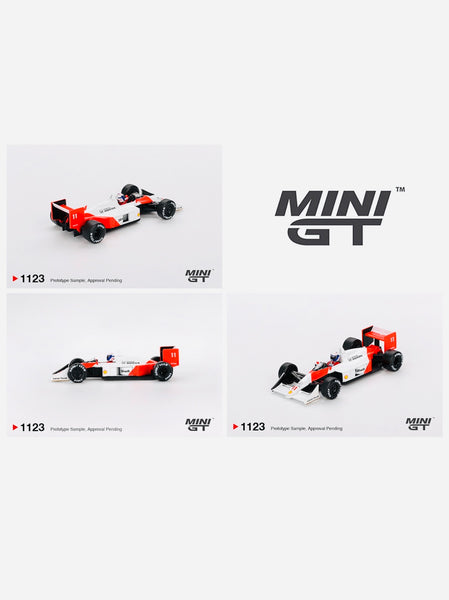 ミニカー ONYX McLaren Honda MP4/4 Alain Prost Mini GT McLaren MP4/4 #11 Alain Prost 1988 Japanese Grand Prix 2nd