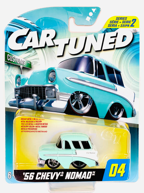 Car Tuned Series 2 1956 Chevrolet Nomad Green Custom #04