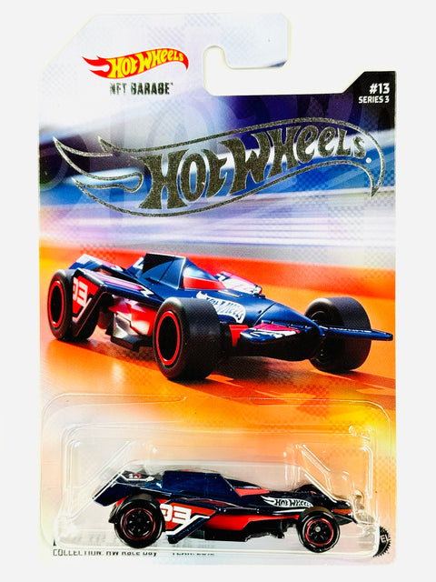 Hot Wheels 2024 NFT Virtual Garage Series 3 HW Race Day Bad to the Blade - Damaged Open Box