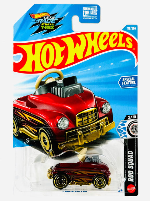 Hot Wheels Rod Squad Pedal Driver (118/250) - Damaged Card/Blister