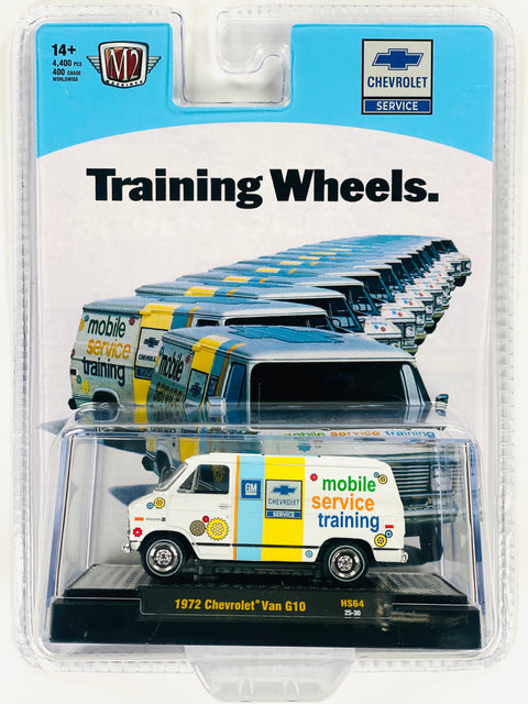 M2 Machines Hobby Exclusive 1972 Chevrolet G10 Van Training Wheels