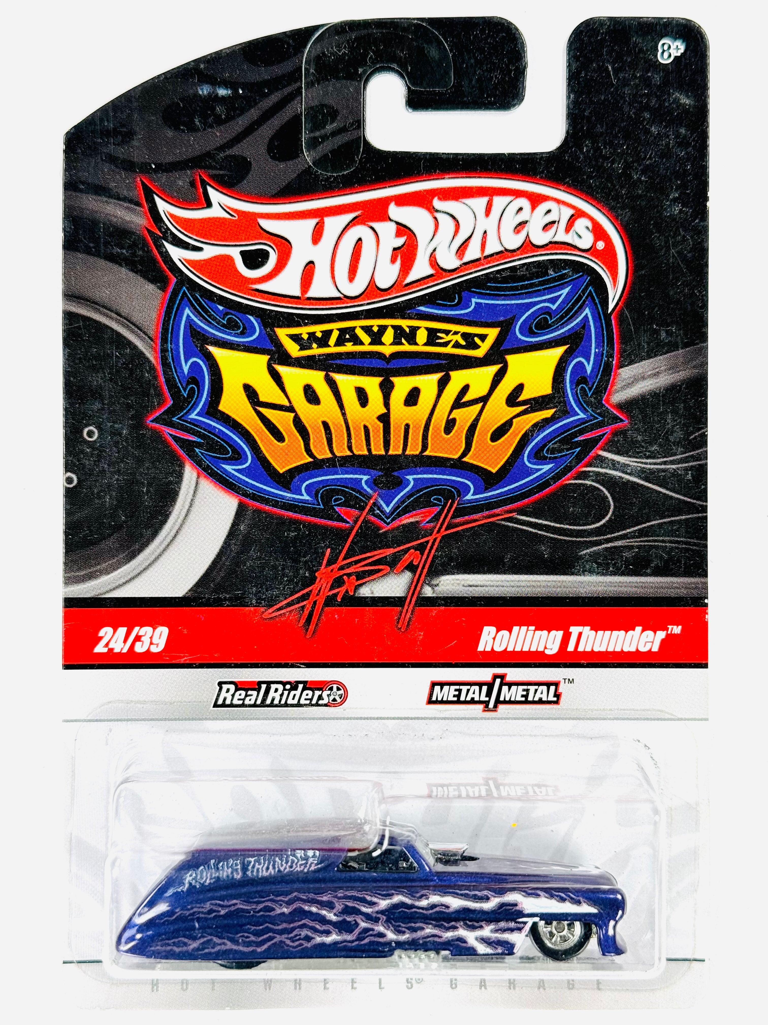 Hot Wheels Wayne's Garage Rolling Thunder - Damaged Card/Blister