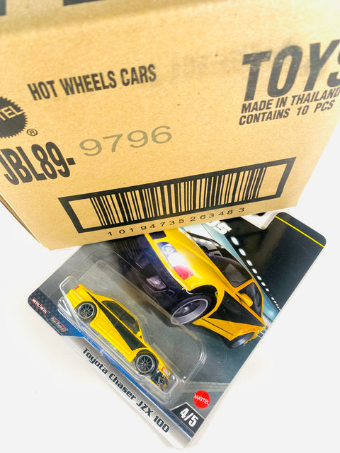 Hot Wheels 2025 Fast & Furious Toyota Chaser JZX 100 Factory Sealed Solid Pack (10 Cars)