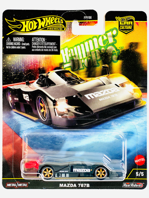 Hot Wheels 2025 Car Culture Hammer Drop Mazda 787B - Damaged Card