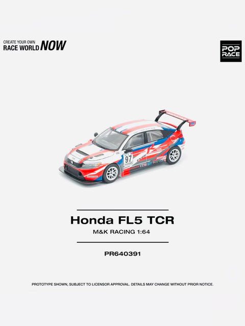Pop Race Factory Sealed Honda FL5 TCR M&K Racing #391