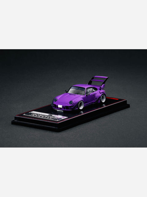 Ignition Model Factory Sealed Rauh Welt Begriff RWB 993 Matte Purple