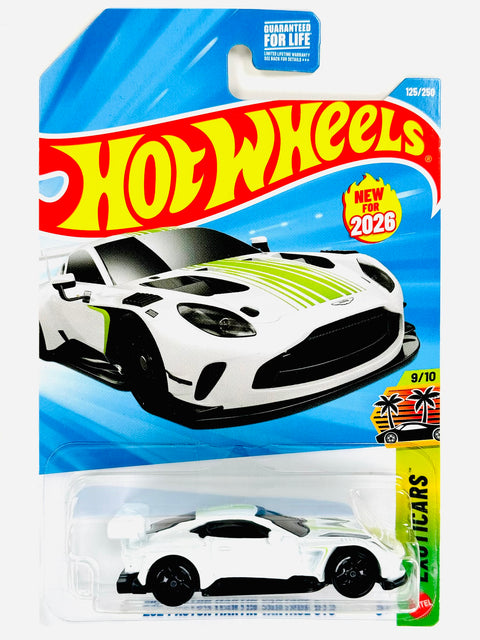Hot Wheels HW Exotics 2024 Aston Martin Vantage GT3 - Damaged Card/Blister