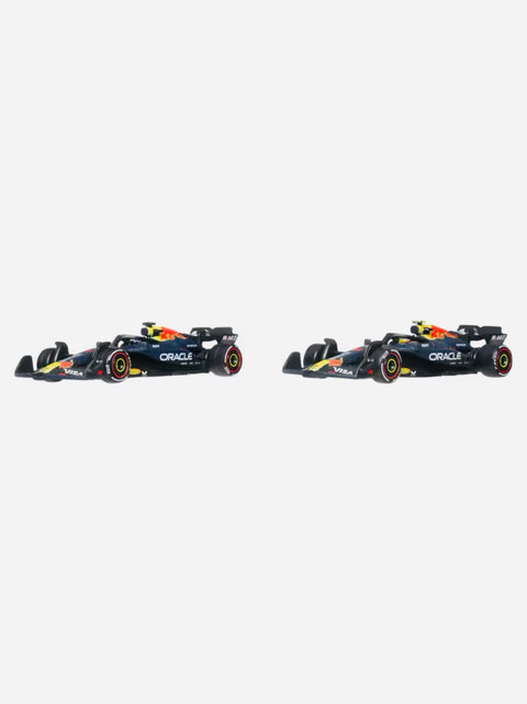 Hot Wheels 2026 F1 Formula One 2025 Racing Premium Oracle Red Bull Team Max Verstappen #1 & Yuki Tsunoda #22 2-Pack Box Set Diorama