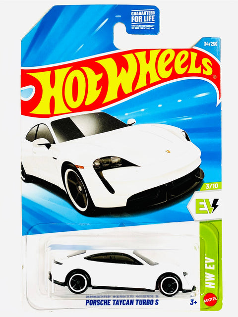 Hot Wheels HW EV Porsche Taycan Turbo S (34/250) - Damaged Card/Blister