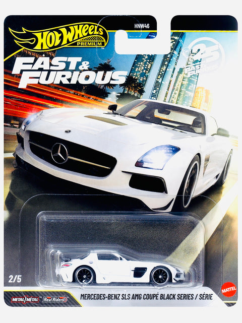 Hot Wheels 2026 Fast & Furious 25th Anniversary Case R Mercedes-Benz SLS AMG Coupe Black Series