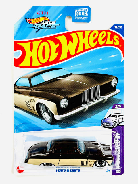 Hot Wheels 2025 HW Designed By Fish'd & Chip'd (32/250) - Damaged Card