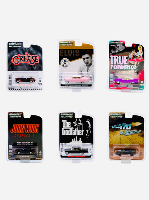 Greenlight Hollywood Greatest Hits 2 (Set of 6 Cars)