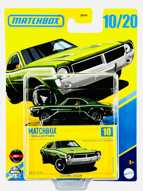Matchbox Collectors 1970 AMC Javelin - Damaged Card/Blister