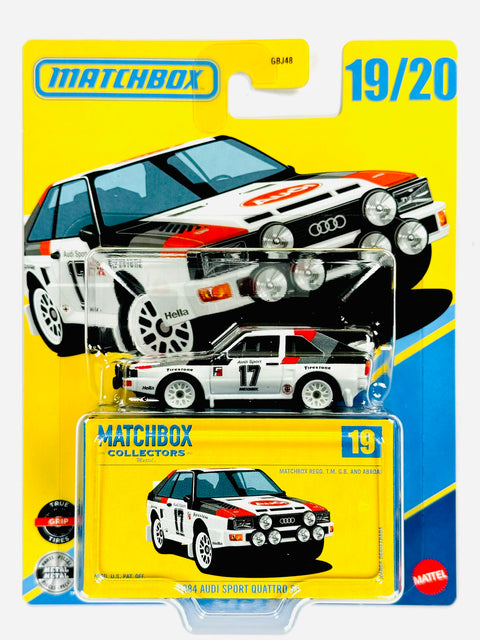 Matchbox 2026 Collectors Series Case H 1984 Audi Quattro