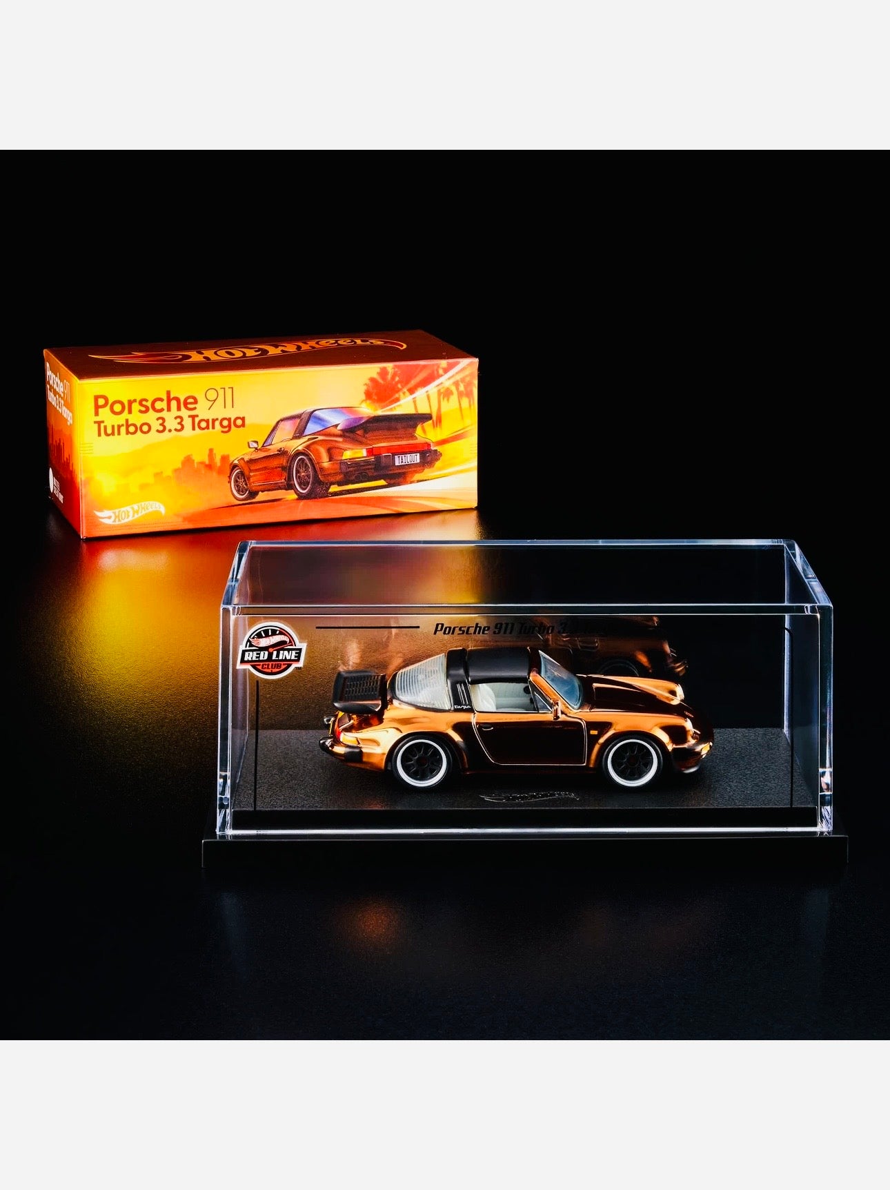 Hot Wheels 2026 RLC Exclusive 1988 Porsche 911 Targa Turbo - Open