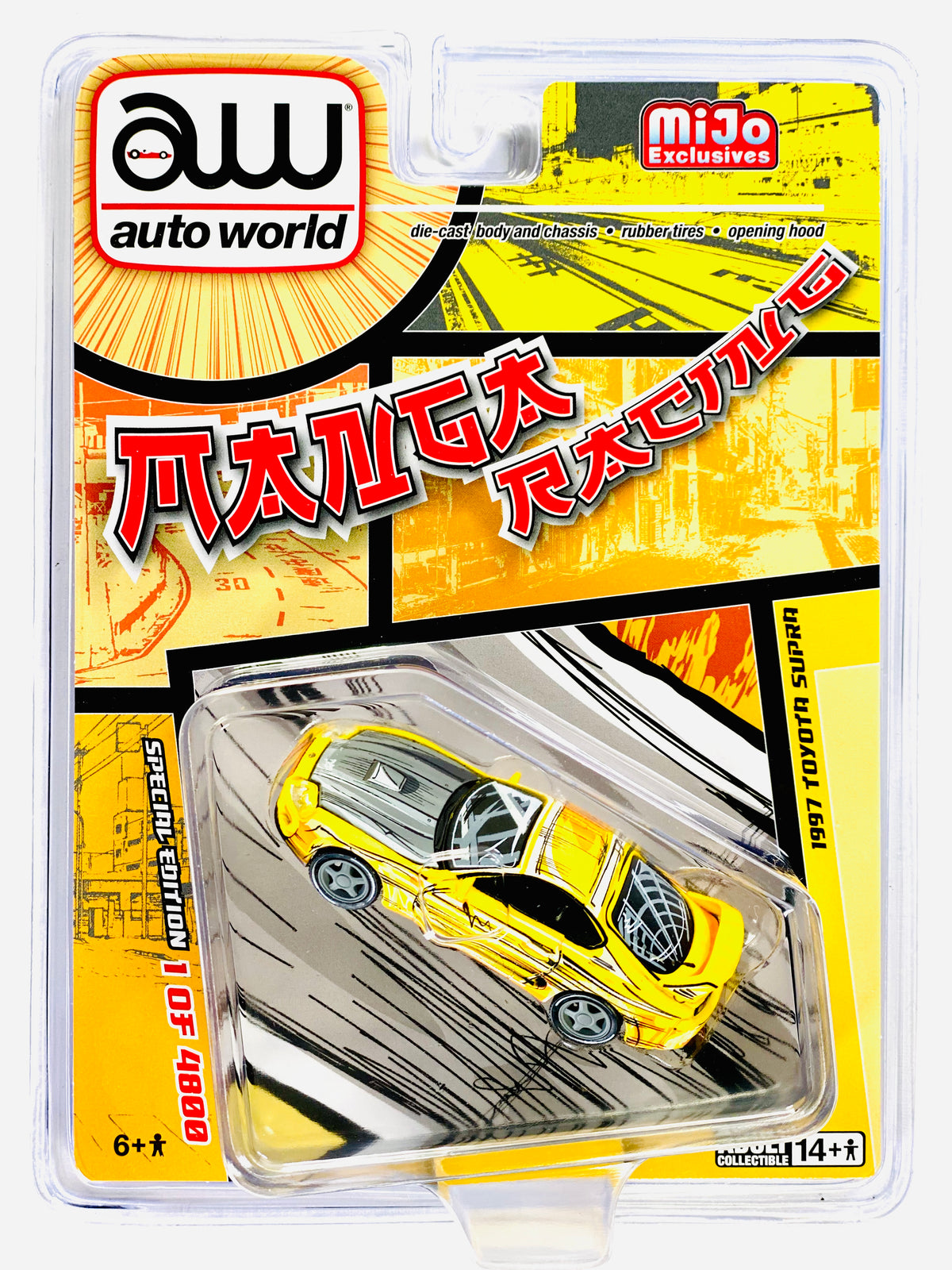 オートワールド　1997 TOYOTA SUPRA w/STICKER DAZE Collectibles | AUTO WORLD 1/64 TORC 2024 EXCLUSIVE 1997