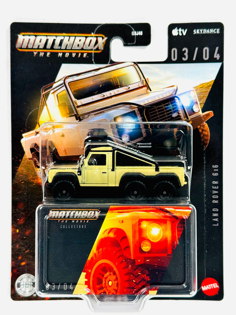 Matchbox 2026 Collectors Series Case H The Movie Land Rover 6x6