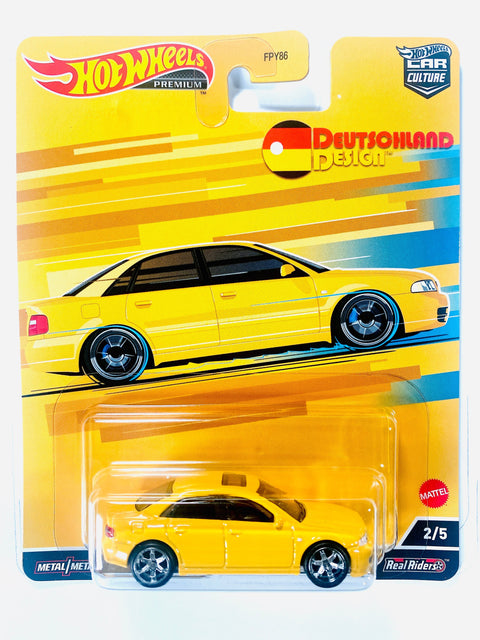 Hot Wheels 2022 Car Culture Deutschland Design Audi S4 Quattro - Damaged Card
