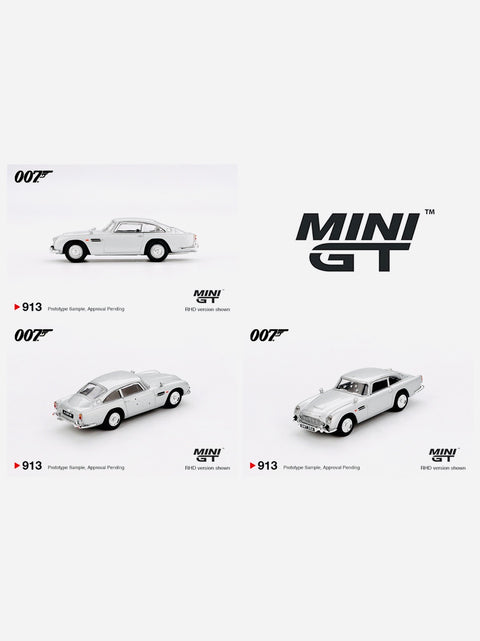 Mini GT Aston Martin DB5 James Bond “Skyfall' – Spanish Packaging #913S