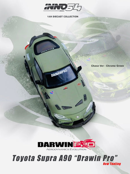 Inno64 Factory Sealed Toyota Supra A90 Darwin Pro Matt Green