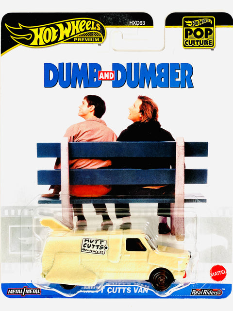 Hot Wheels 2025 Pop Culture Case H Dumb and Dumber Mutt Cutts Van - Damaged Card